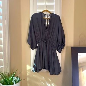 Sassy dolman sleeve mini dress